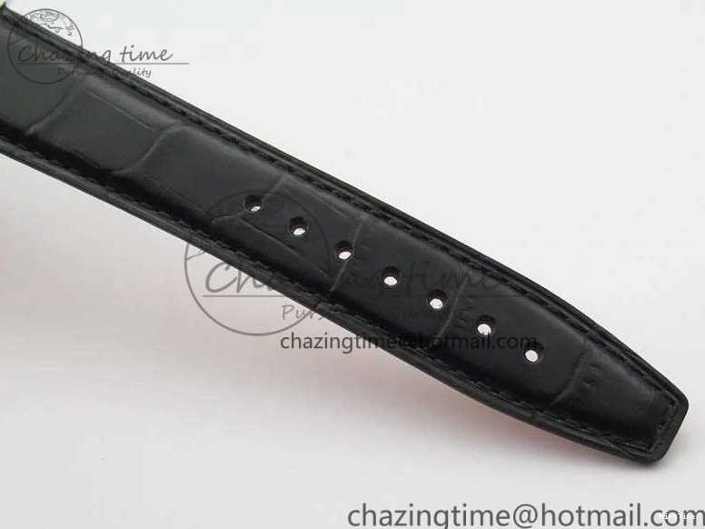 MIROTIME 0209 Da Vinci IW356601 SS TW 1:1 Best Edition Blue Dial On Black Leather Strap A Durable 7239